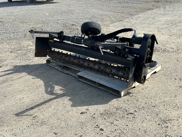 Cat PR121 Skid Steer Hydraulic Angle Power Box Rake