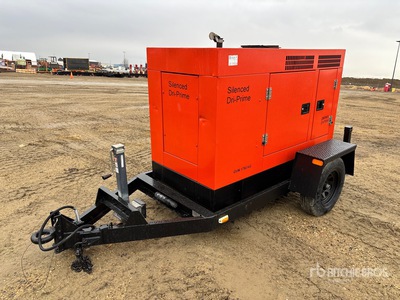 2002 Godwin GD100 Trailer-Mounted Water Pump