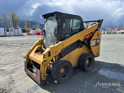 2017 Cat 262D Two-Speed Chargeuse à direction à glissement (Inoperable)