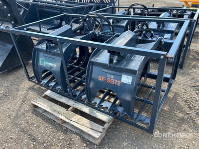 StanForge SG72 72 in Skeleton Skid Steer Grapple Bucket (Unused)