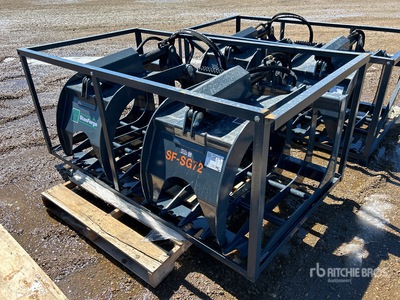 StanForge SG72 72 in Skeleton Skid Steer Grapple Bucket (Unused)