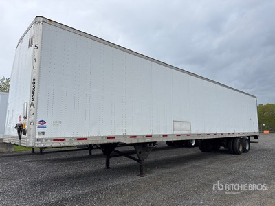 2015 Utility VS2DX 53 ft x 102 in T/A Van Trailer