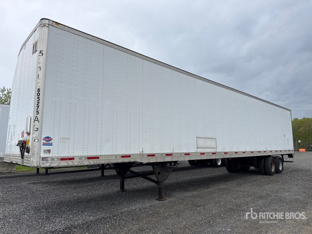 2015 Utility VS2DX 53 ft x 102 in T/A Van Trailer