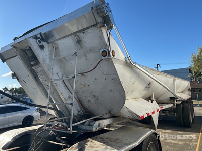 1980 Trailmobile 28 ft T/A End Dump Trailer