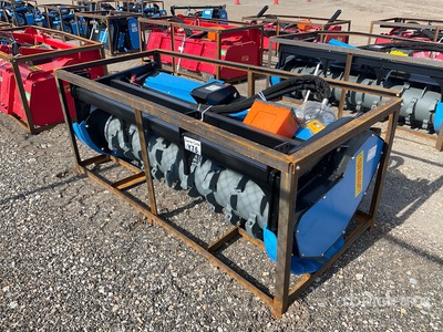 2026 Raytree RMDM72SS 72 in Drum Skid Steer Mulcher (Unused)