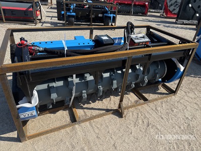 2026 Raytree RMDM72SS 72 in Drum Skid Steer Mulcher - Fits Raytree RMDM72SS (Unused)