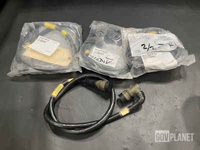 (4) Kongsberg 68113213-00 Cable Assemblies