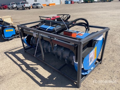 2026 Raytree RMDM72SS 72 in Drum Skid Steer Mulcher (Unused)