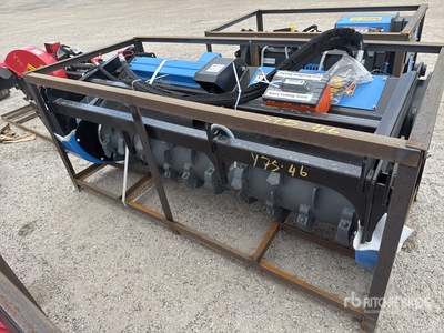 2026 Raytree RMDM72SS 72 in Drum Skid Steer Mulcher - Fits Raytree RMDM72S (Unused)