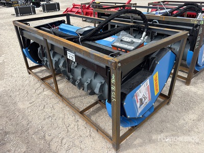 2026 Raytree RMDM72SS 72 in Drum Kompaktlader-Mulcher (Unused)