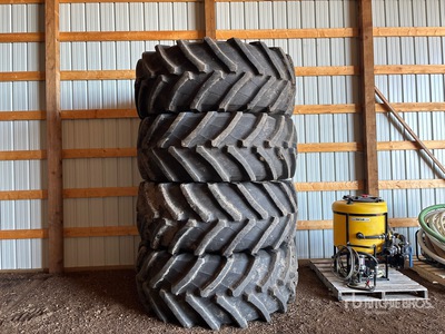 Quantity of (4) Tyres - Fits Case IH 4440 Patriot