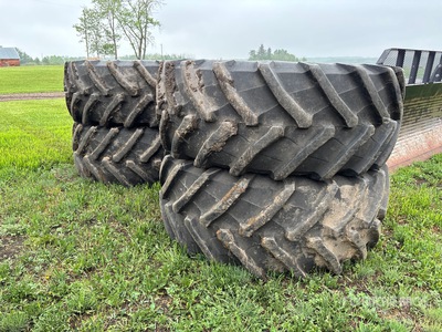 Quantity of (4) 710/70R38 Neumáticos - Fits Case IH 4440 Patriot