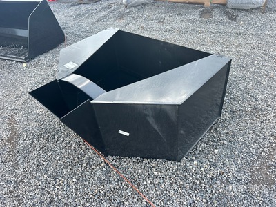 2025 Kit Containers QT-CB-075 0.75 cyd Concrete Placement Skid Steer Bucket (Unused)