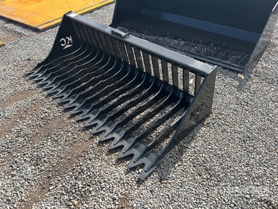 2025 Kit Containers 76 in Rock Skid Steer Bucket (Unused)