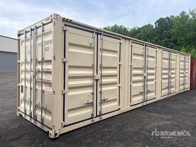 2026 40 ft High Cube Multi-Door Contenedor de almacenamiento