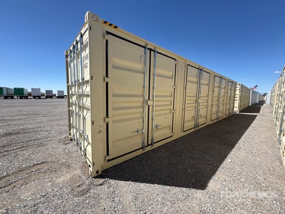 2026 40 ft High Cube Multi-Door Storage Container