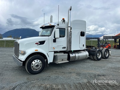 2022 Peterbilt 567 6x4 3- Achs Sattelzugmaschine mit Schlafkabine