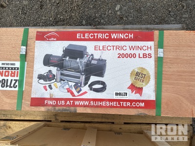 Suihe 20000 lbs Electric Winch (Unused)