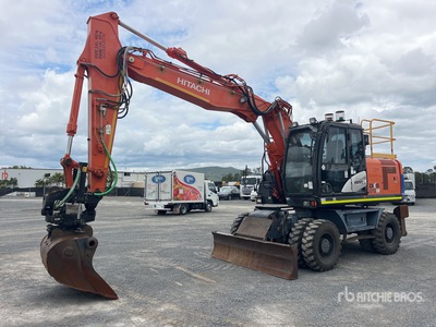 2014 Hitachi ZX170W-5B Mobilbagger