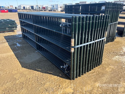 Quantity of (24) 2026 BYT RG12 12 ft Ranch ゲート (Unused)