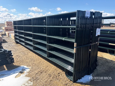 Quantity of (24) 2026 BYT PNL200 20 ft x 5 ft 6 in 6 Rail パネル (Unused)