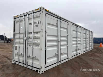 2022 40 ft High Cube Multi-Door Storage Container (Unused)