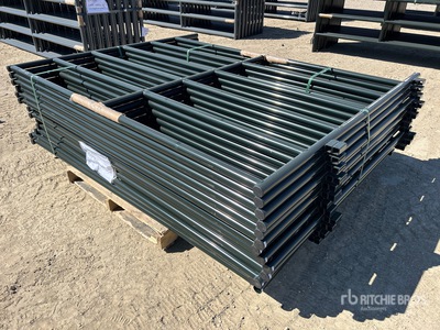 Quantity of (14) 2026 BYT WBF012 7 ft 6 in x 5 ft 6 in Livestock Panel (Unused)