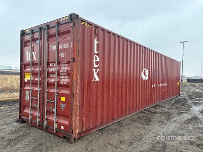2012 40 ft High Cube Storage Container