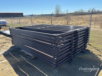 Quantity of (20) 2026 BYT ALYFRMGTE120 12 ft Alley Frame Livestock Gate (Unused)