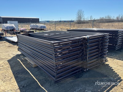 Quantity of (19) 2026 BYT ALYFRMGTE120 12 ft Alley Frame Livestock Gate (Unused)