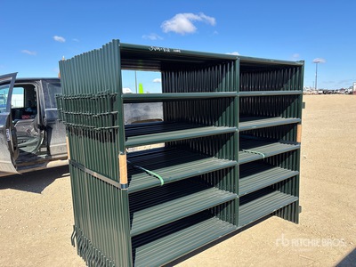 Quantity of (24) 2026 BYT RP76 7 ft 6 in Ranch Panel para ganado (Unused)