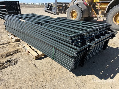 Quantity of (18) 2026 BYT PNL166 16 ft x 5 ft 6 in 6 Rail Livestock Panel (Unused)