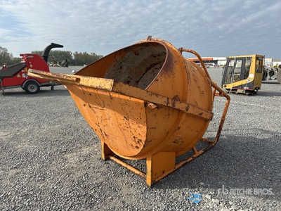 Man Riding Cement Silo