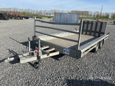 2012 Hulco TERRAX-2 T/A Equipment Trailer