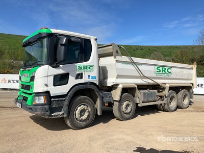 2019 Scania P370 8x4 Twin-Steer Tipper Truck