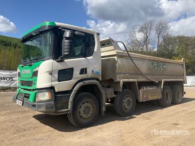 2020 Scania P370 8x4 Twin-Steer Tipper Truck 3-Achs Kipper-Lkw