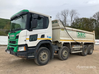 2019 Scania P370 8x4 Twin-Steer Tipper Truck