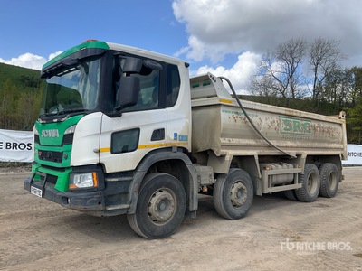 2019 Scania P370 8x4 Twin-Steer Tipper Truck