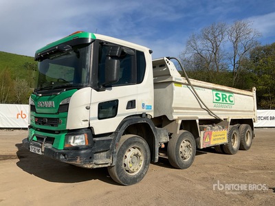 2020 Scania P370 8x4 Twin-Steer Tipper Truck