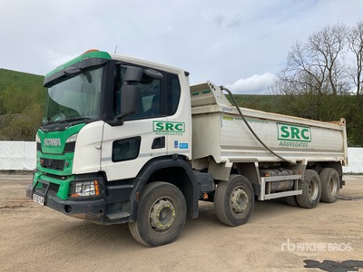 2020 Scania P370 8x4 Twin-Steer Tipper Truck