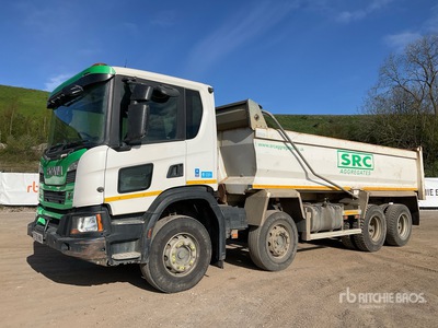 2019 Scania P370 8x4 Twin-Steer Tipper Truck