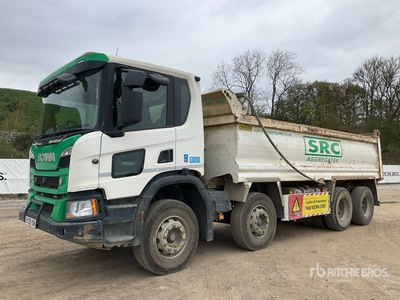 2020 Scania P370 8x4 Twin-Steer Tipper Truck