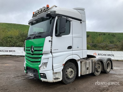 2017 Mercedes-Benz Actros 2548 T/A Sleeper Truck Tractor