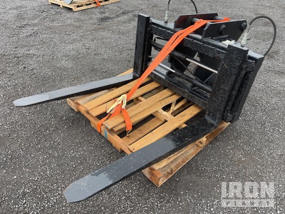 2026 RJ Rail 1200 mm Q/C Excavator Pallet Forks