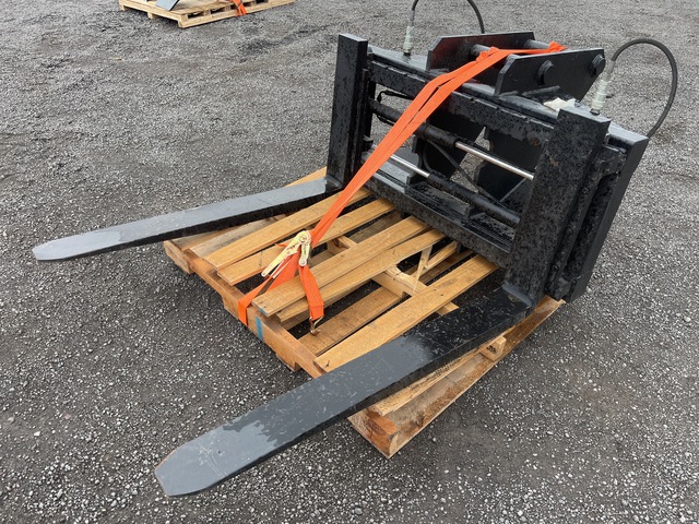 2026 RJ Rail 1200 mm Q/C Excavator Pallet Forks