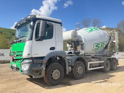 2020 Mercedes-Benz Actros 3240 8x4 Twin-Steer Mixer Truck