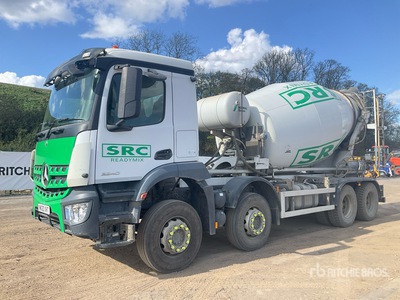 2020 Mercedes-Benz Actros 3240 8x4 Twin-Steer Mixer Truck