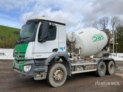 2018 Mercedes-Benz Actros 3240 6x4 Mixer Truck