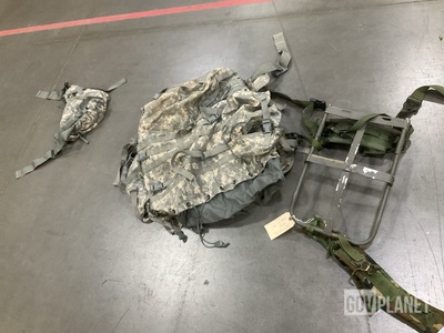 (105) Waist Packs, (2) Large Field Pack Sets & (3) Field Pack Frames