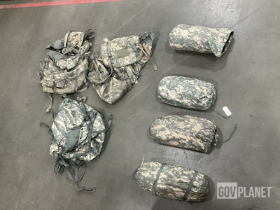 (56) Large Field Rucksacks & (54) ICS Improved Combat Shelters
